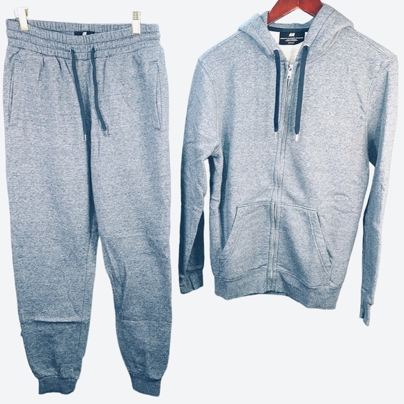 Heather Blue Sweat Suit - Picture 2 of 9